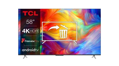 Désinstaller des applications sur TCL 58P638K