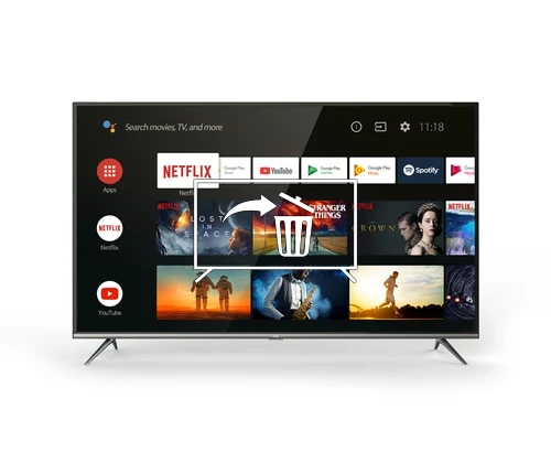 Désinstaller des applications sur TCL 65EP645