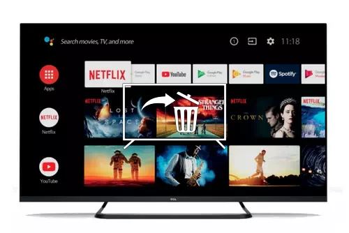 Désinstaller des applications sur TCL 65EP683