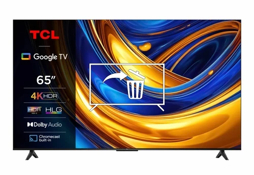 Desinstalar aplicaciones a TCL 65P61B