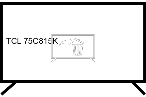 Desinstalar aplicaciones a TCL 75C815K