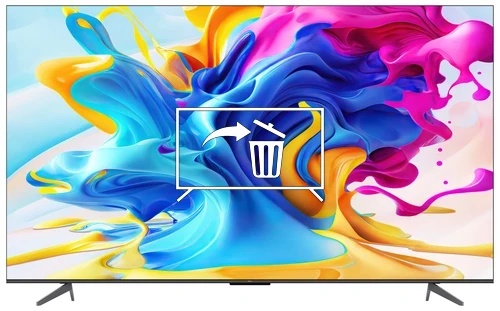 Uninstall apps on TCL 75QLED770