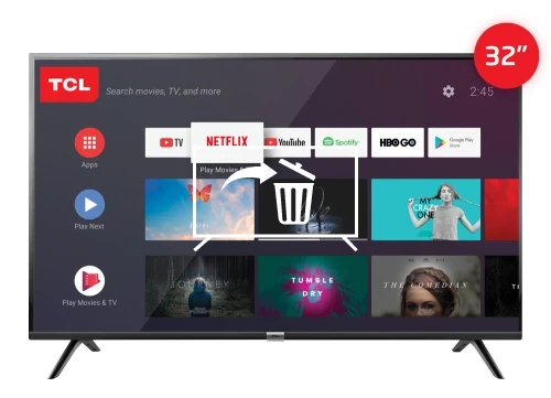 Uninstall apps on TCL L32S6500