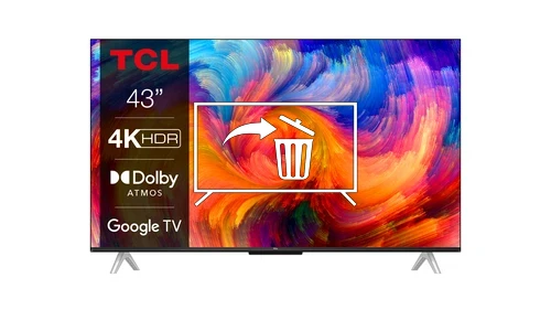 Désinstaller des applications sur TCL LED TV 43P638