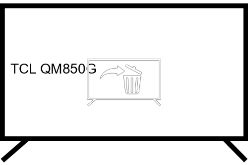 Desinstalar aplicaciones en TCL QM850G