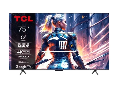 Désinstaller des applications sur TCL TCL 4K 144HZ QLED TV with Google TV and Game Master Pro 3.0