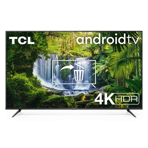 Uninstall apps on TCL TCL 75P615K 75 inch Television, 4K Ultra HD, Smart TV