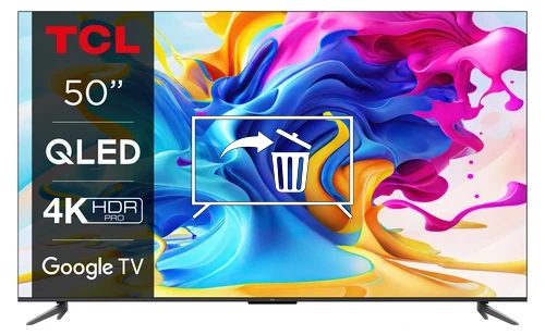 Désinstaller des applications sur TCL TCL Serie C64 4K QLED 50" 50C645 Dolby Vision/Atmos Google TV 2023