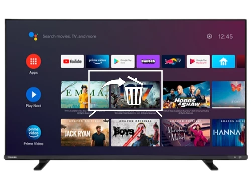 Desinstalar aplicaciones a Toshiba 43QA4163DG