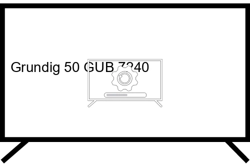 Cómo actualizar televisor Grundig 50 GUB 7240