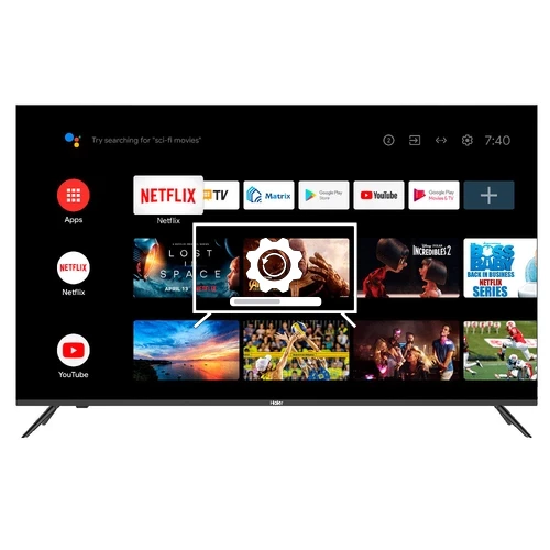 Mettre à jour le système d'exploitation Haier 55 Smart TV S1