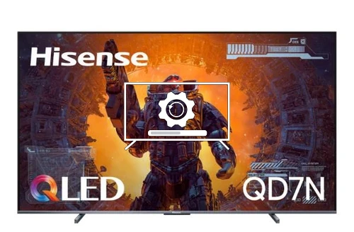 Update Hisense 100QD7N operating system