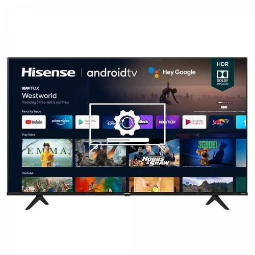 How to update Hisense 43A6GV TV software