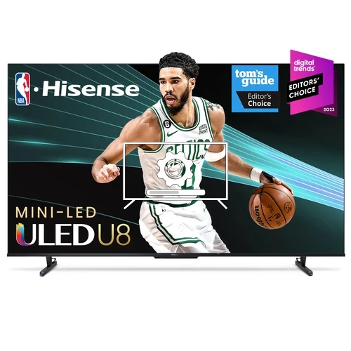 How to update Hisense 75U8K TV software