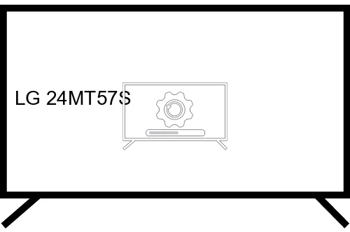 Cómo actualizar televisor LG 24MT57S