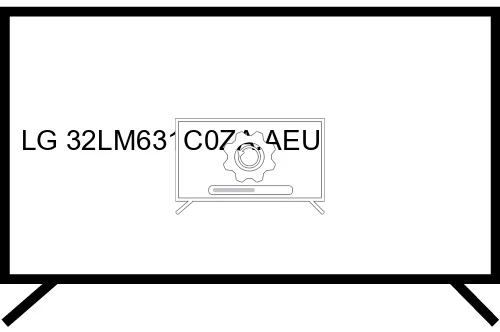 Mettre à jour le système d'exploitation LG 32LM631C0ZA.AEU