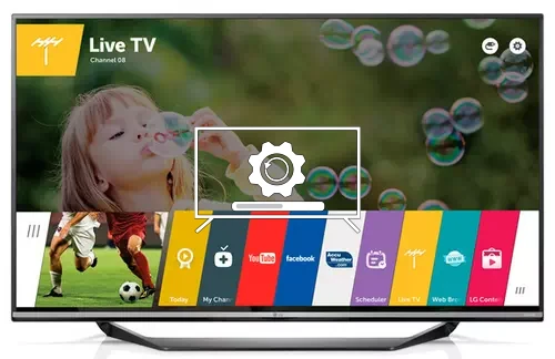 How to update LG 40UF7707 TV software