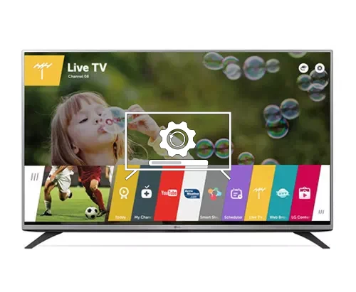 How to update LG 43LF5900 TV software