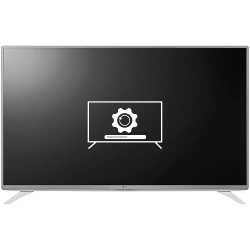 How to update LG 43LF590V TV software