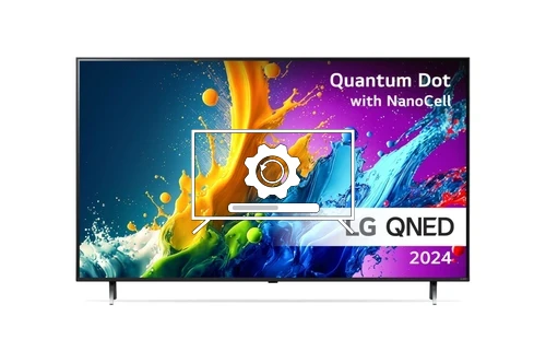 How to update LG 43QNED80T6A TV software