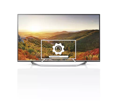 How to update LG 43UF776V TV software