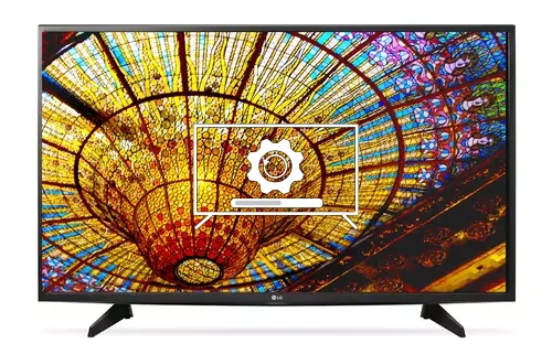 How to update LG 43UH6030 TV software