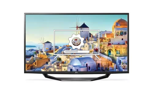 How to update LG 43UH6207 TV software