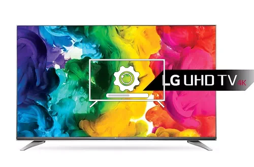 How to update LG 43UH750V TV software