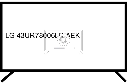 Mettre à jour le système d'exploitation LG 43UR78006LK.AEK