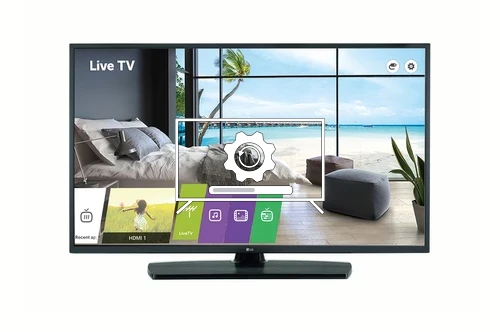 How to update LG 43UT343H TV software