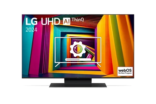 How to update LG 43UT91003LA TV software