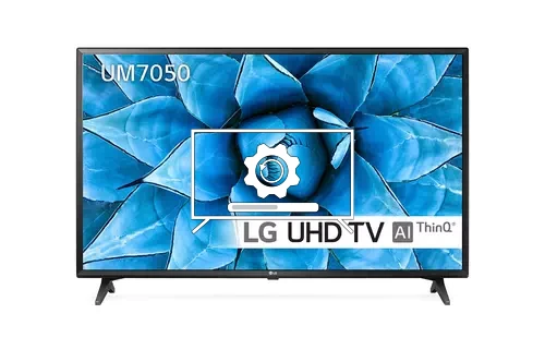 How to update LG 49UM7050PLF TV software