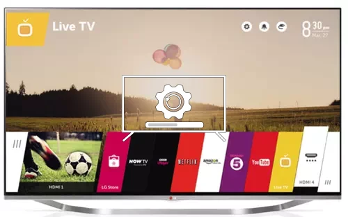 How to update LG 55LB700V TV software