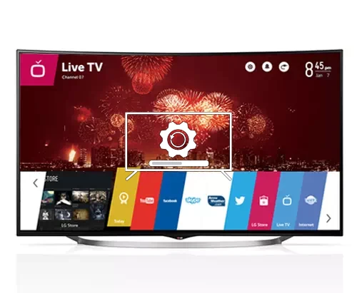 How to update LG 55UC9700 TV software