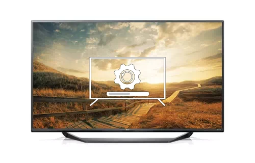 How to update LG 55UF7707 TV software