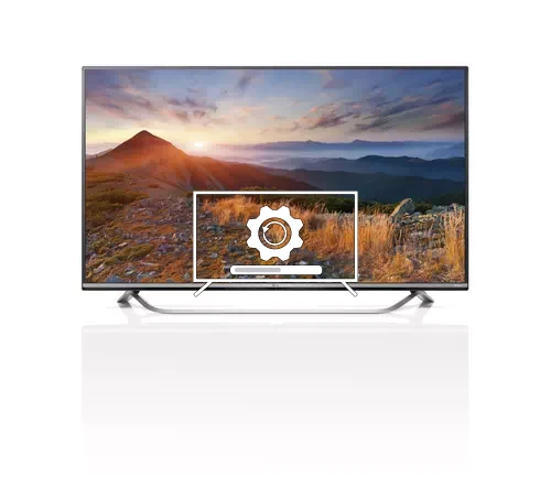 How to update LG 55UF800V TV software