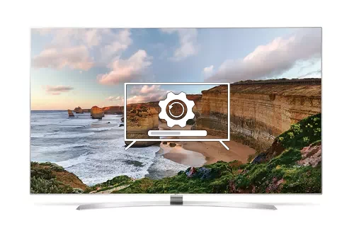 How to update LG 55UH950V TV software