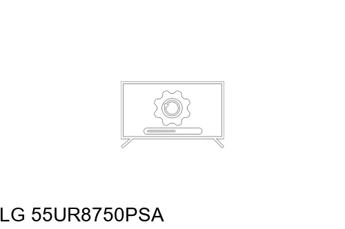 Mettre à jour le système d'exploitation LG 55UR8750PSA