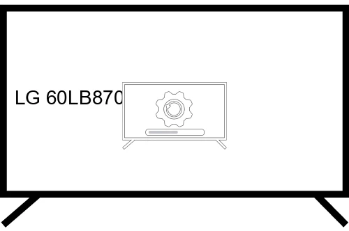 Cómo actualizar televisor LG 60LB870