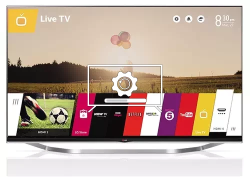 How to update LG 65LB730V TV software