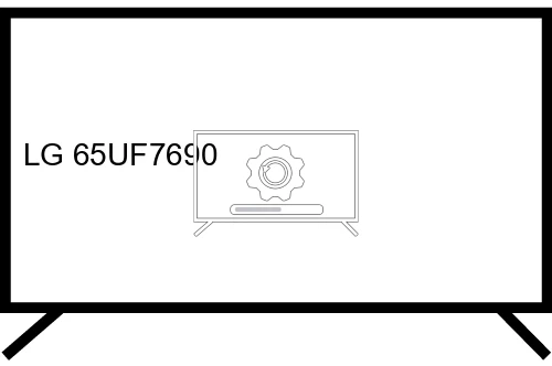 Mettre à jour le système d'exploitation LG 65UF7690