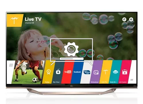 How to update LG 65UF856V TV software