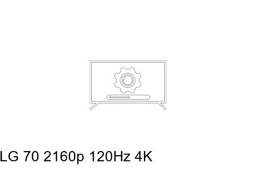 Comment mettre à jour le téléviseur LG 70 2160p 120Hz 4K