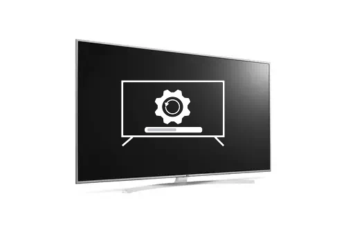 How to update LG 75" Super UHD TV TV software