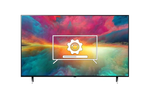 How to update LG 75QNED753RA TV software