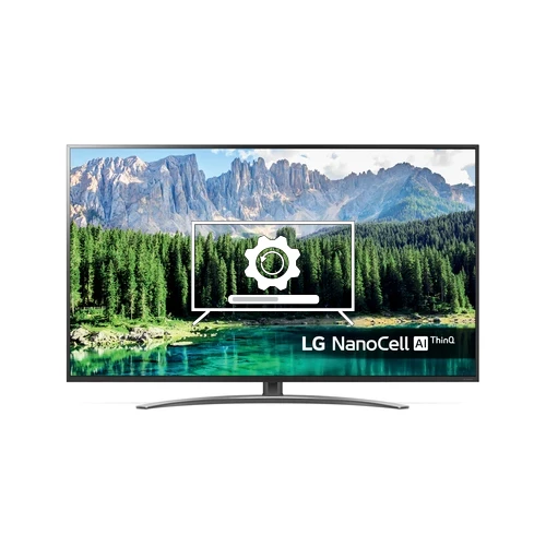 How to update LG 75SM8600PLA TV software