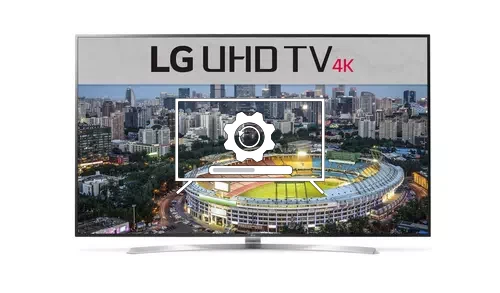 How to update LG 75UH656T TV software