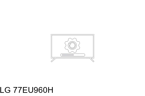 Cómo actualizar televisor LG 77EU960H