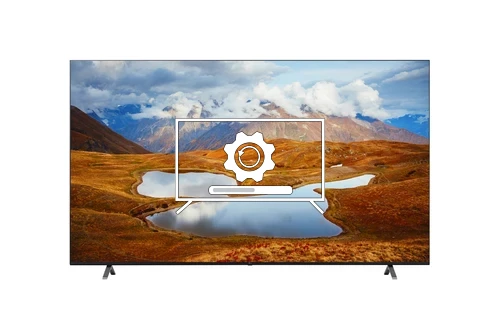 How to update LG 86UR801C TV software