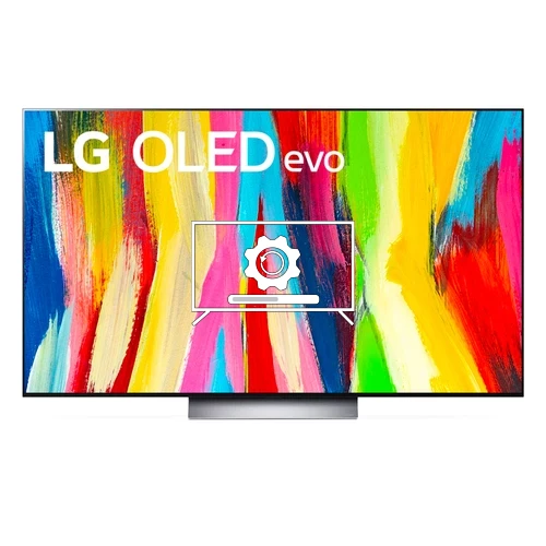 How to update LG OLED55C24LA TV software